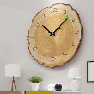 bouldern wanduhr holz