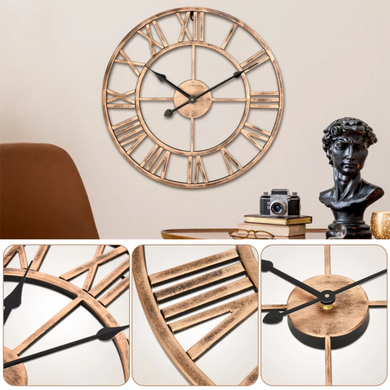 Große wanduhr außen
