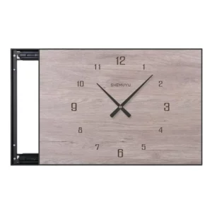 Wanduhr 50 cm holz