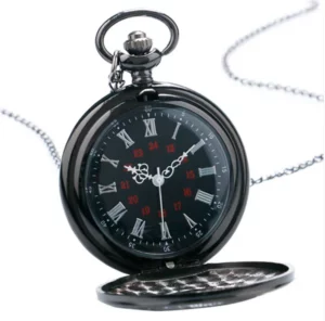 herren taschenuhr schwarz